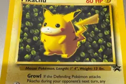 POKEMON TCG CARD IVY PIKACHU 2000 NO 1 BLACK STAR PROMO EXCELLENT PACK TO FOLDER - Image 2