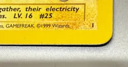 POKEMON TCG CARD IVY PIKACHU 2000 NO 1 BLACK STAR PROMO EXCELLENT PACK TO FOLDER - Image 3