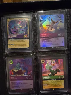 Disney Lorcana Lot NM 22 Cards - Image 2