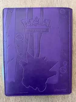 Pokemon PREMIUM Pro Binder Ultra PRO 9 Pocket holds 360 cards Gengar - Image 2