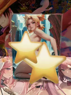 Non-Holo Sexy Waifus Goddess Story ACG Anime Manga Waifu Thick Double Sided Card - Image 2