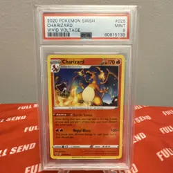 Graded Pokemon Charizard 3card Lot Detective Pikachu, Crown Zenith,Vivid Voltage - Image 2