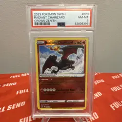 Graded Pokemon Charizard 3card Lot Detective Pikachu, Crown Zenith,Vivid Voltage - Image 4