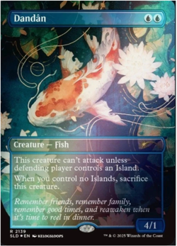 Dandan (2139) foil - Secret Lair Drop Series (SLD) SINGLE card PRESALE MTG - Image 1