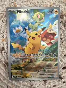 Pikachu 027 Sv: Scarlet & Violet Promo Cards Holo - Image 1