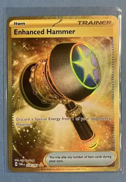 Pokemon TCG Enhanced Hammer Twilight Masquerade Holo Card 224/167 Sv06 - Image 1