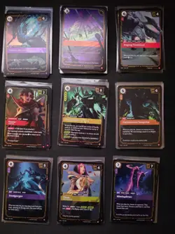 RIFTBOUND LEAGUE OF LEGENDS TCG: ORIGINS: 417x RARE CARD BULK BUNDLE - Image 1