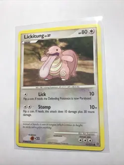 LICKITUNG - 91/132 - Secret Wonders - Pokemon Card - LP - Image 1