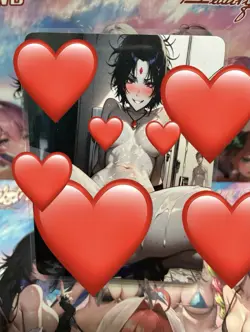 Matte Beautiful Waifu Handmade Card Goddess Story CCG Anime Double Sided - Image 2