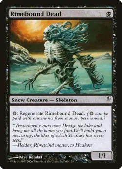 MTG Rimebound Dead ** Coldsnap ** English (NM) - Image 1