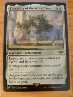 MTG Flowering of the White Tree 0015 Lord of the Rings M/NM Free UK P&P - Image 1