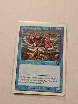Giant Octopus - Starter 1999 - LP - Common - Creature - MTG - Image 1