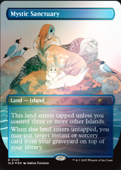 Magic the Gathering Secret Lair Dandan Mystic Sanctuary Foil Single presale - Image 1