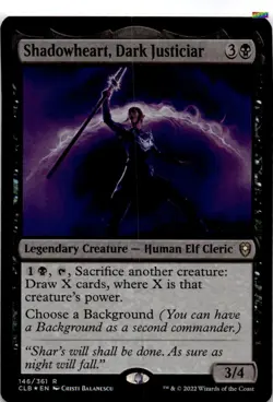 Shadowheart, Dark Justiciar [CLB - 146]Foil - Image 1