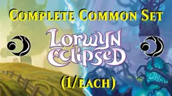 LORWYN ECLIPED - Complete Common Set (x1/ea) - NM MTG - Image 1
