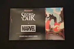 MTG Secret Lair Marvel's Spider-Man: Heroic Deeds Non Foil New/Sealed - Image 1