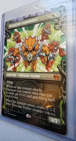 MTG Teenage Mutant Ninja Turtles Triceraton Commander Showcase 0226 Regular - Image 1