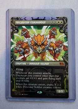MTG Teenage Mutant Ninja Turtles Triceraton Commander Showcase 0226 Regular - Image 2