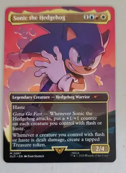 Sonic the Hedgehog Secret Lair Drop Regular - Image 1