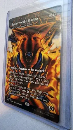 Splinter of the Shadows - Ashcoat of the Shadow Swarm (Borderless) Regular - Image 1