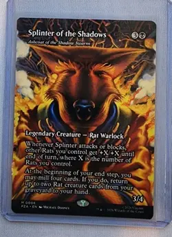 Splinter of the Shadows - Ashcoat of the Shadow Swarm (Borderless) Regular - Image 2