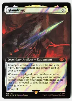 Glamdring (Extended Art) (Surge Foil) NM MTG LTR - Image 1