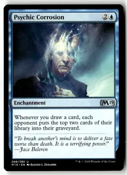 MTG - Psychic Corrosion 68 Regular NM Core Set 2019 - Image 1