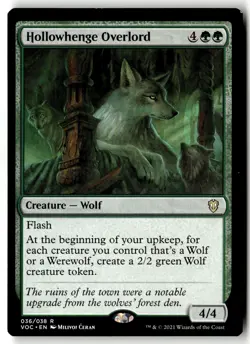 MTG - Hollowhenge Overlord 36 NM Commander: Innistrad: Crimson Vow - Image 1