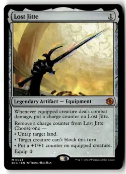 MTG - Lost Jitte 23 NM Outlaws of Thunder Junction: The Big Score - Image 1