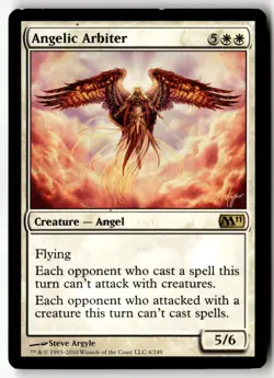 MTG - Angelic Arbiter 4 LP Magic 2011 (M11) - Image 1