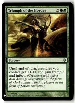MTG - Triumph of the Hordes 123 Regular NM The List Reprints - Image 1