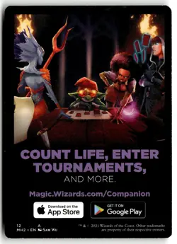 MTG - Golem Token 12 NM Modern Horizons 2 - Image 2