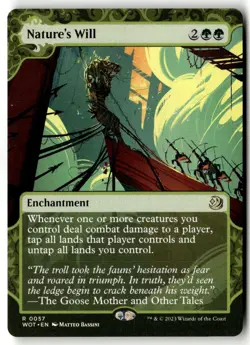 MTG - Nature's Will 57 NM Wilds of Eldraine: Enchanting Tales - Image 1