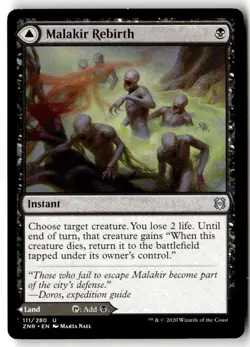 MTG - Malakir Rebirth 111 Regular NM Zendikar Rising - Image 1