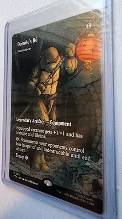 Donnie's Bo - Shadowspear (Borderless) TMNT Regular - Image 1
