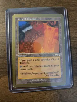 City of Traitors - World Championship Deck 1999 - Gold Border - Kev Walker MTG - Image 1