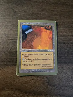 City of Traitors - World Championship Deck 1999 - Gold Border - Kev Walker MTG - Image 3
