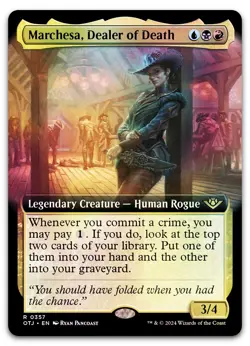 Marchesa, Dealer of Death (Extended Art) #357 (Foil) NM Thunder Junction - Image 1