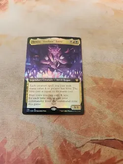 Henzie "Toolbox" Torre Extended Art Foil Commander Streets Of New Capenna MTG LP - Image 1