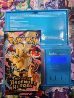 EXTREMELY HEAVY! 22.3g GOD PACKUUU Ascended Heroes Pokemon TCG Booster (SEALED) - Image 1