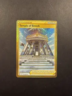 Temple of Sinnoh ⭐ 214/189 Holo Rare Secret Astral Radiance 2022 Pokemon NM - Image 1