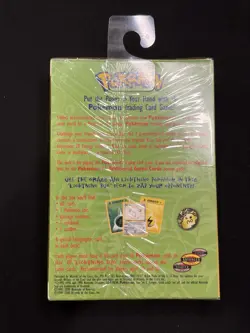 *NEW FACTORY SEALED* 1999 Pokemon Base Set 2 Lightning Bug Theme Deck WOTC 9781575309828 - Image 4