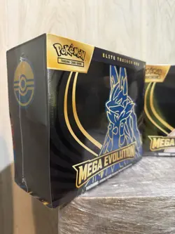 LOT OF 3 Pokemon Mega Evolutions Etb (2) Lucario Art (1) Gardevoir Art - Image 3