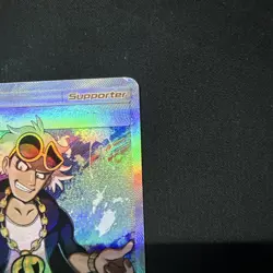 Guzma 143/147 Burning Shadows SM3 Full Art Trainer Pokemon Card NM - Image 4