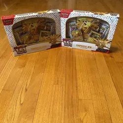 Pokemon 151 Zapdos Ex Collection Box Sealed - New (Lot of 2) - Image 1