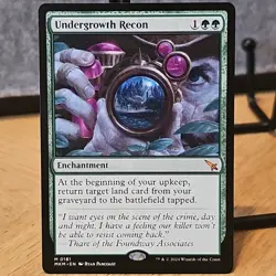 MTG Undergrowth Recon Murders At Karlov Manor #181 Mythic Rare NM Fresh Pull - Image 1