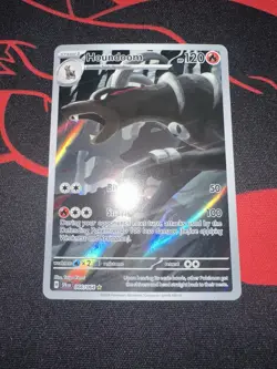 Pokemon Houndoom 066/064 Sv: Shrouded Fable Illustration Rare Holo 120 HP Eng - Image 1