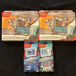 Pokemon TCG Mabosstiff ex Showcase & Knock Out Collection Box Lot 4 Sealed - Image 3