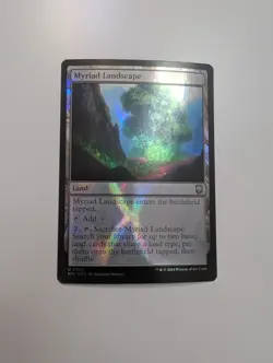 MTG - Myriad Landscape (Ripple Foil) - Commander: Modern Horizons 3 NM/M Cond - Image 1