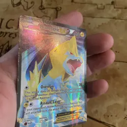 Manectric EX (113 Full Art) 113/119 XY -Phantom Forces Holo Pokemon MP Free Ship - Image 3